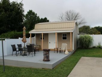 custom shed retreat