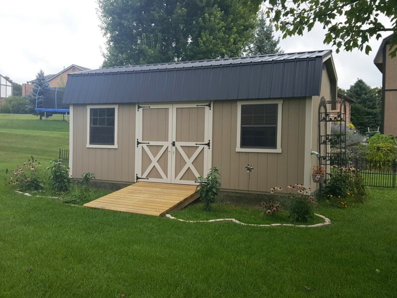 garden shed highwall storage shed