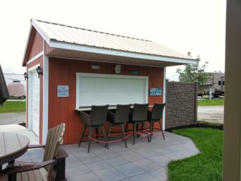 custom shed bar for sale near dayton ohio