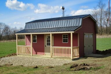 custom prefab sheds with porches for sale in central ohio