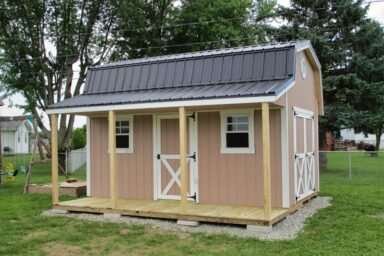 local prefab sheds with porches rent to own near springfield ohio