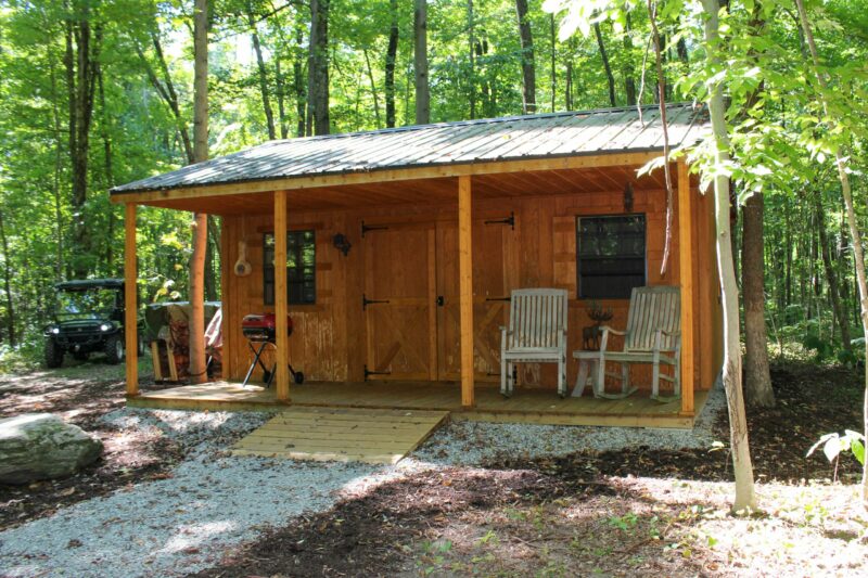 cabin shed idea columbus ohio