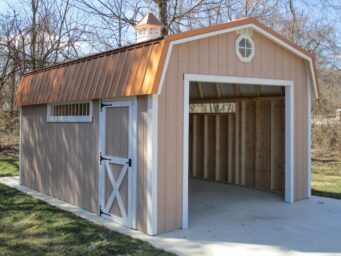 beautiful garage shed for sale with copper roof in ohio 