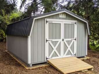 quality mini barn rent to own
