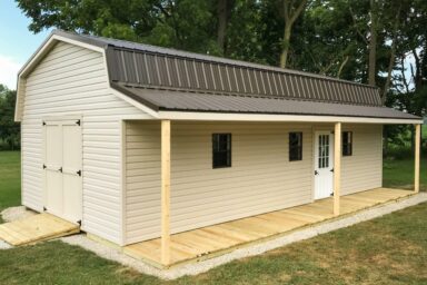 buy prefab sheds with porches near madison county ohio