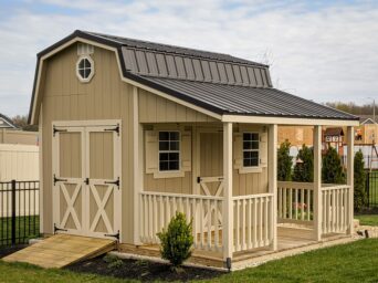 custom prefab sheds with porches for sale in central ohio